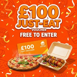 App Exclusive £100 Just Eat Voucher
