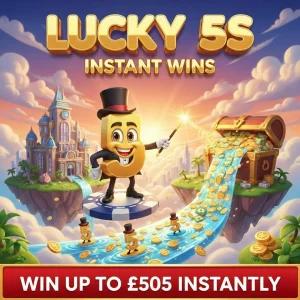 Lucky Fives Instant Wins