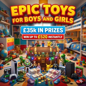 Epic Boys & Girls Toys Instant Wins
